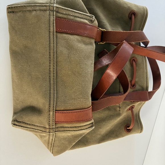 Madewell Cotton Canvas Bag / Backpack - Picture 3 of 13